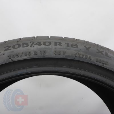 5. 205 40 18 2x CONTINENTAL 205/40 R18 86Y XL PremiumContact 6 Sommerreifen 2021 Ungebraucht  