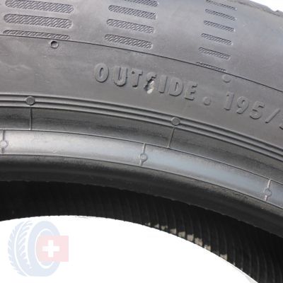 9. 2 x CONTINENTAL 195/55 R20 95H XL ContiEcoContact 5 Sommerreifen 2022 6,8mm