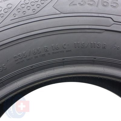 4. 235 65 16C 2x CONTINENTAL 235/65 R16C 115/113R ContiVanContact 200 Sommerreifen 2020 WIE NEU 9mm