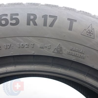 2. 225 65 17 2x CONTINENTAL 225/65 R17 102T WinterContact TS870P Winterreifen 2022 7mm