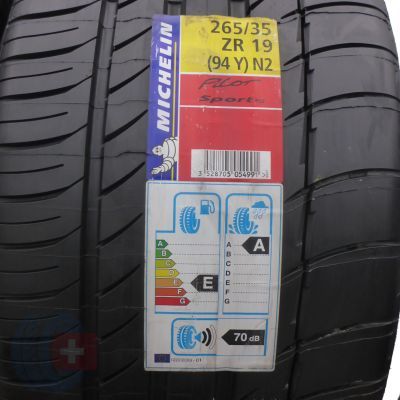 2. 2 x MICHELIN 265/35 ZR19 94Y Pilot Sport PS2 N2 Sommerreifen  2014  UNGEBRAUCHTE 