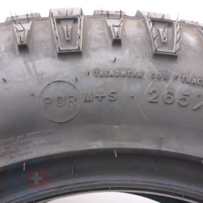 2. 265 65 17 1x GOODYEAR 265/65 R17 112Q Wrangler DuraTrac Sommerreifen M+S 2023 VOLL WIE NEU 