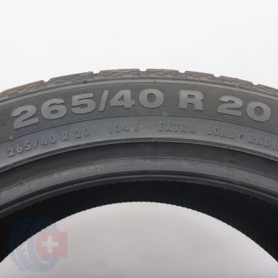 7. 265 40 20 4x CONTINENTAL 265/40 R20 104Y XL ContiSportContact 3 AO Sommerreifen 2022, 2023 WIE NEU VOLL