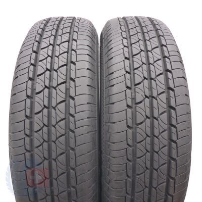 195 80 14C 2x BARUM 195/80 R14C 106/104Q Vanis 2 Sommerreifen 9mm 2018 Wie Neu