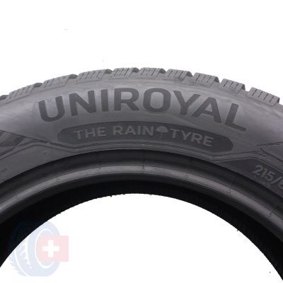 5. 215 60 17 2x UNIROYAL 215/60 R17 96H WinterExpert Winterreifen 2024 WIE NEU 8-8,8mm