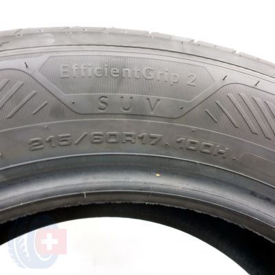 6.  215 60 17 2x GOODYEAR  215/60 R17 100H XL EfficientGrip 2 SUV Sommerreifen 2025 7,2mm
