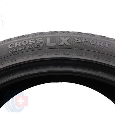 3. 265 40 22 1x CONTINENTAL 265/40 R22106Y Cross Contact LX Sport J LR Sommerreifen   XL M+S 2019 VOLL WIE NEU 