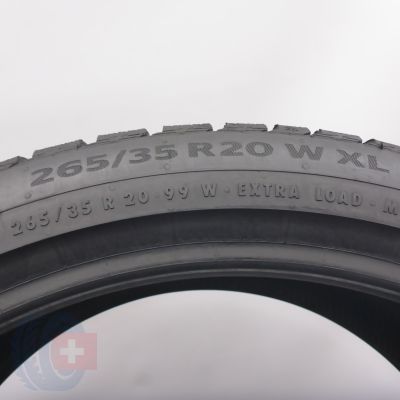 5.  265 35 20 1x CONTINENTAL 265/35 R20 99W XL WinterContact Ts 860 S Winterreifen 2022 8mm 