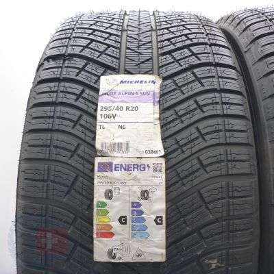 3. 295 40 20 2x MICHELIN 295/40 R20 106V XL Pilot Alpin 5 SUV N0 Winterreifen 2021 Ungebraucht  
