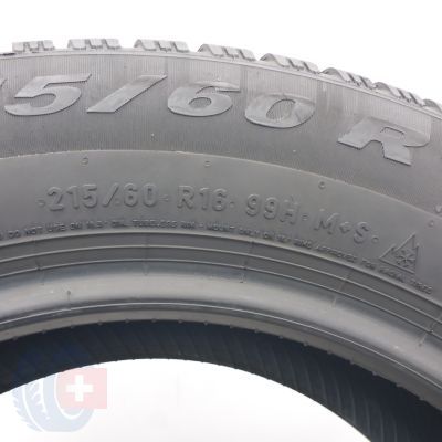 4. 215 60 16 2x PIRELLI 215/60 R16 99H XL Winter 2 Cinturato Winterreifen 2024 8mm
