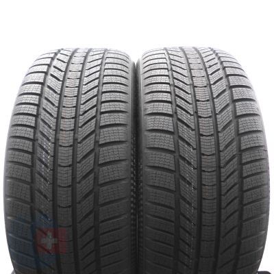 245 40 19 2x CONTINENTAL 245/40 R19 98V XL WinterContact TS 870 P Winterreifen 2024 VOLL WIE NEU 