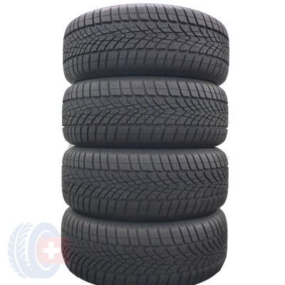 4 x DUNLOP 225/55 R16 95H SP Winter Sport 4D Run Flat Winterreifen 2017 WIE NEU VOLL