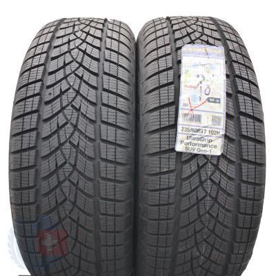 235 60 17 2x GOODYEAR 235/60 R17 102H Ultra Grip Perf Gen1 Winterreifen 2018 VOLL Ungebraucht  