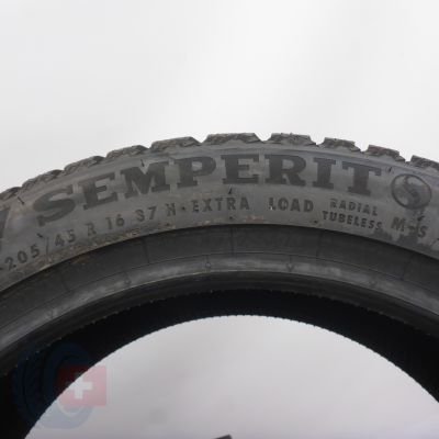 4.  205 45 16 2x SEMPERIT  205/45 R16 87H XL Speed-Grip 5 Winterreifen 2023 VOLL WIE NEU   4.  205 45 16 2x SEMPERIT  205/45 R16 87H XL Speed-Grip 5 Winterreifen 2023 VOLL WIE NEU