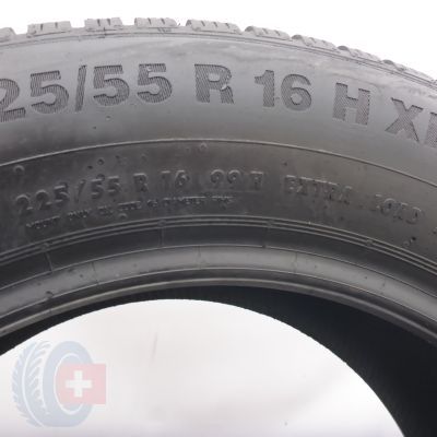 4. 225 55 16 1x CONTINENTAL 225/55 R16 99H XL WinterContact TS850P Winterreifen 2019 voll 