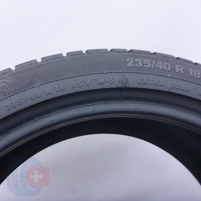 5. 235 40 18 2x CONTINENTAL 235/40 R18 95V XL MO ContiWinterContact Ts830P Winterreifen 2016 7,5-7,8mm