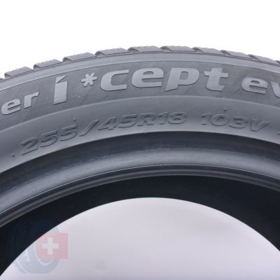 6. 255 45 18 2x HANKOOK 255/45 R18 103V XL Winter I Cept evo2 W320 Winterreifen 2016 7,2mm