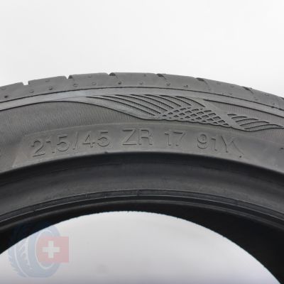 6. 215 45 17 4x VREDESTEIN 215/45 R17 91Y XL Ultrac Satin Sommerreifen 2020 VOLL