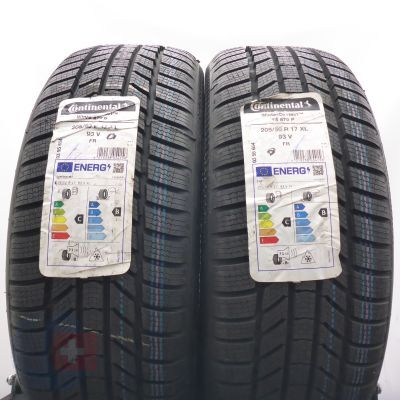 4.  205 50 17 4x CONTINENTAL 205/50 R17 93V XL WinterContact TS 870 P Winterreifen 2023/24 VOLL WIE NEU 