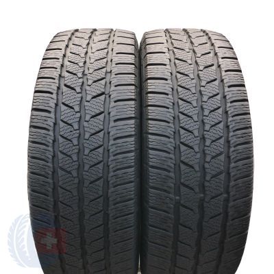 4. 215 65 16C 4x CONTINENTAL 215/65 R16C 106/104T VanContact Winter 2018 Winterreifen 7,8-8,2mm Wie Neu