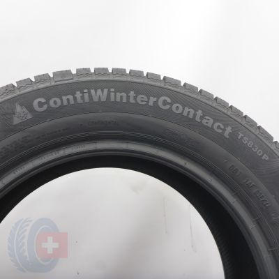 7. 205 60 16 4x CONTINENTAL 205/60 R16 96H XL ContiWinterContact TS 830 P SEAL Winterreifen  2025 9-8,2mm