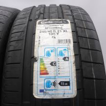 3. 245 40 21 2x CONTINENTAL 245/40 R21 100Y XL SportContact 6 A0 Silet Sommerreifen 2019 VOLL WIE NEU 
