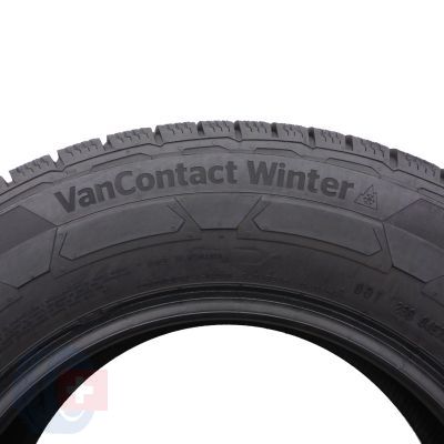 5. 215 70 15C 2x CONTINENTAL 215/70 R15C 109/107R VanContact Winter Winterreifen 9mm 2023