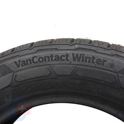 7. 175 65 14C 2x CONTINENTAL 175/65 R14C 90/88T VanContact Winter Winterreifen 2018 WIE NEU VOLL