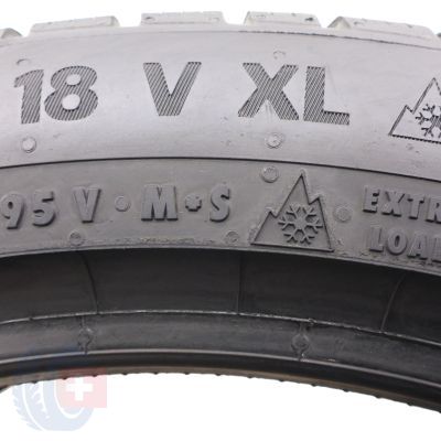 4. 2 x CONTINENTAL 225/45 R18 95V XL WinterContact Ts870P Winterreifen 2021, 2022 WIE NEU 6,8-7,2mm