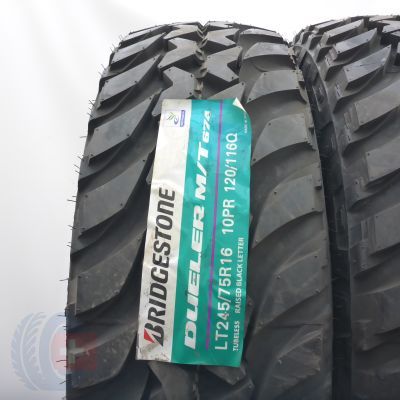 2. 245 75 16 2x BRIDGESTONE 245/75 R16 120/116Q Dueler M/T M+S Sommerreifen 2021 Ungebraucht  