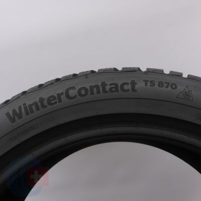 5. 225 45 17 1x CONTINENTAL 225/45 R17 91H WinterContact TS870 Winterreifen 2023 WIE NEU 8,2mm