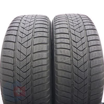 225 55 17 2x PIRELLI 225/55 R17 97H Sottozero 3 Winter RunFlat BMW Winterreifen 2022 6,2-6,8mm