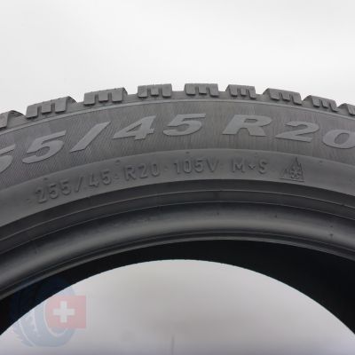 6. 255 45 20 2x PIRELLI 255/45 R20 105V XL Winter 2 Scorpion Winterreifen 2023 7mm 