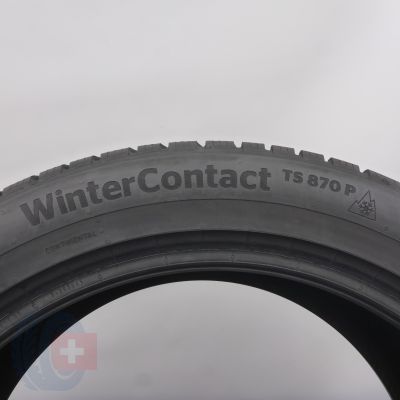 3. 245 45 18 1x CONTINENTAL 245/45 R18 100V XL WinterContact TS 870 P Winterreifen 2022 6,8mm