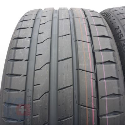 2. 235 35 20 2x CONTINENTAL 235/35 ZR20 92Y XL SportContact 7 Sommerreifen 2025 VOLL WIE NEU