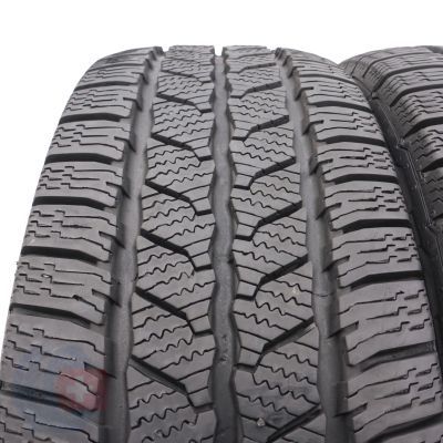 3. 205 65 16C 2x CONTINENTAL 205/65 R16C 107/105T VanContact Winter Winterreifen 2023 WIE NEU 9-9,5mm