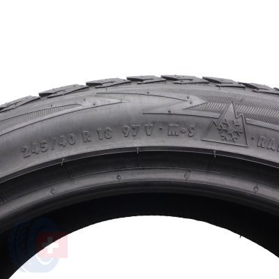 6.  245 40 18 2x UNIROYAL 245/40 R18 97V XL MS plus 66 Winterreifen 2016 7.2mm