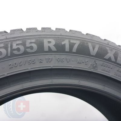 7. 205 55 17 4x SEMPERIT 205/55 R17 95V XL Speed-Grip 5 Winterreifen 2024 8,8-8,5mm WIE NEU 