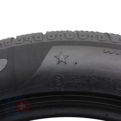 12. 4 x PIRELLI 245/50 R18 100H Sottozero Winter 210 Serie II RunFlat BMW Winterreifen 2015 6-6,4mm