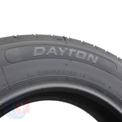 5. 4 x DAYTON 215/65 R16C 109/107R Van Sommerreifen 2018 WIE NEU VOLL