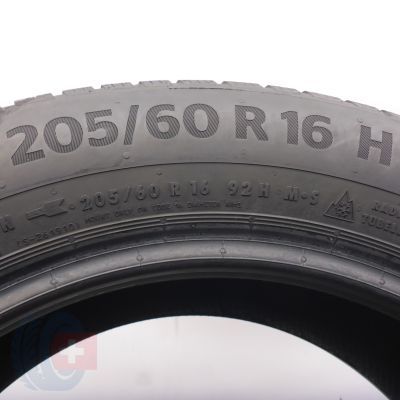 5. 205 60 16 2x CONTINENTAL 205/60 R16 92H WinterContact TS850P Winterreifen 2022 6,5-7,4mm