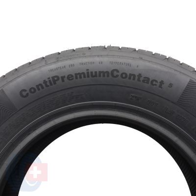 5. 185 70 14 2x CONTINENTAL 185/70 R14 88H ContiPremiumContact 5 Sommerreifen 2022 VOLL WIE NEU 