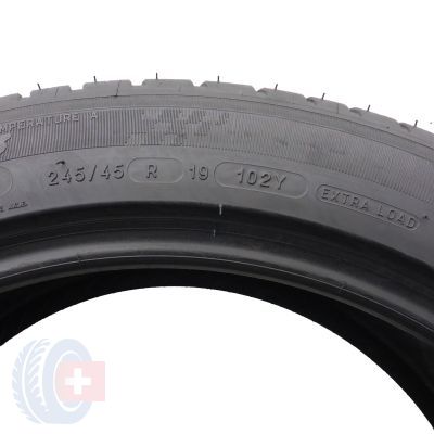 4. 245 45 19 2x MICHELIN 245/45 R19 102Y XL T0 PilotSport 3 Acoustic Sommerreifen 2018 6-6,8mm
