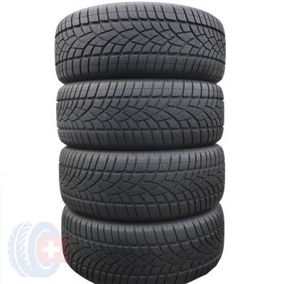 4 x DUNLOP 255/45 R20 101 XL A0 SP Winter Sport 3D Wintereifen 2022 Wie Neu 7,2-7,5mm 