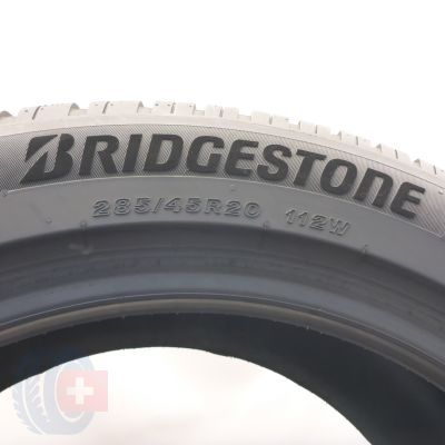 6.  285 45 20 4x BRIDGESTONE 285/45 R20112W XL Blizzak 6 Winterreifen 2025 7-6,8mm