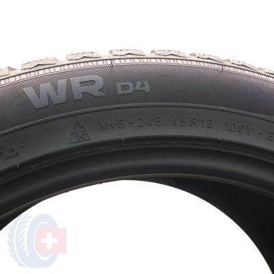 5. 245 45 18 2x NOKIAN 245/45 R18 100V XL WR D4 Winterreifen 2017/18 7,2-7,8mm