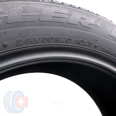 7. 4 x BRIDGESTONE 245/50 R20 102V Dueler H/L 400 M+S Sommerreifen 2014 6-7mm