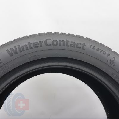5. 215 60 17 2x CONTINENTAL 215/60 R17 100V XL WinterContact TS 870 P Winterreifen  2024 8,2-7,5mm