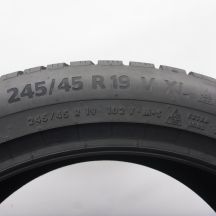 5. 245 45 19 2x CONTINENTAL 245/45 R19 102V XL WinterContact TS 870 P Winterreifen 2022 Ungebraucht   