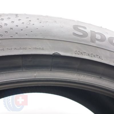 10. 255 40 20 4x CONTINENTAL 25/40 R20 101Y XL SportContact 6 A01 Sommerreifen 2025 6,5mm 